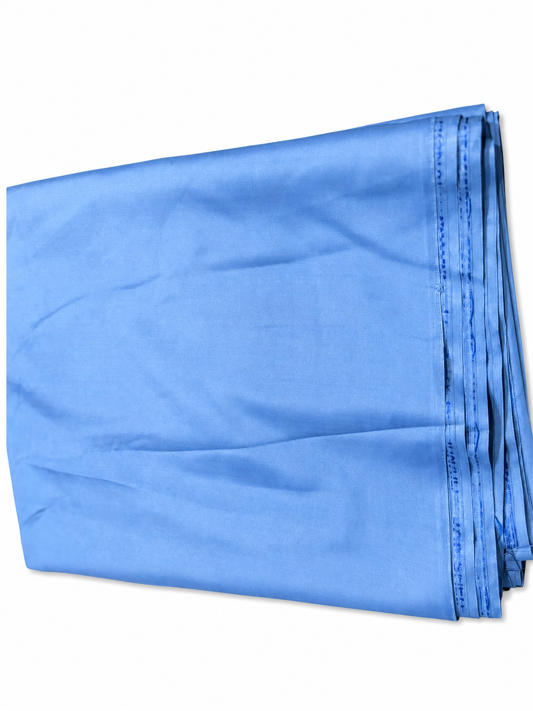 Sky Blue Wash & Wear Unstitched Fabric – Premium Men's Suit [ 4 METRE STANDARD CUTTING ]