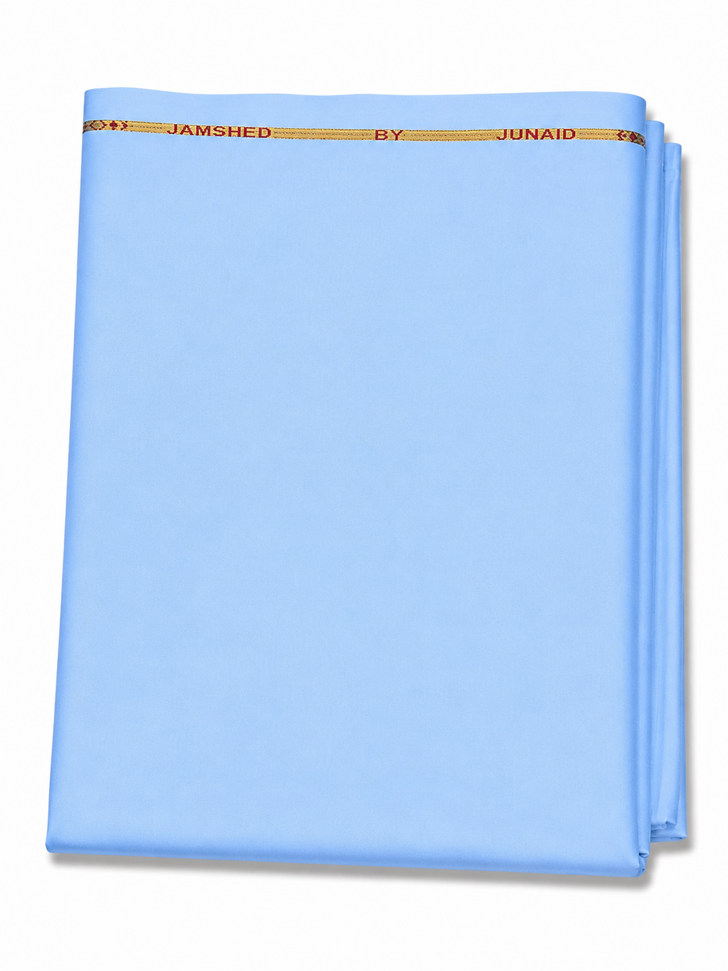 Premium Ice Blue Wash & Wear Unstitched Fabric for Men – Luxury Soft Finish