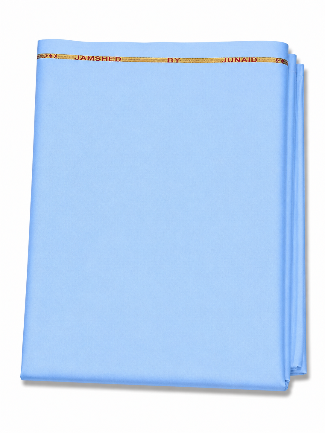 Premium Ice Blue Wash & Wear Unstitched Fabric for Men – Luxury Soft Finish