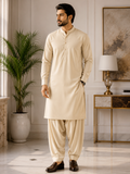 Premium Sand Beige COLOUR Wash & Wear Fabric for Men – Unstitched 4.5 Meter | Soft & Elegant