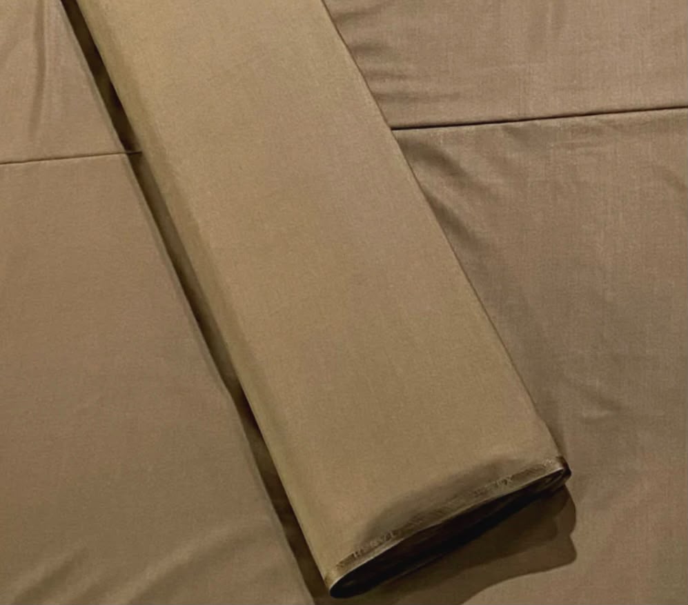 Premium Boski Suit – Camel Brown | Luxury Unstitched Men's Shalwar Kameez Fabric