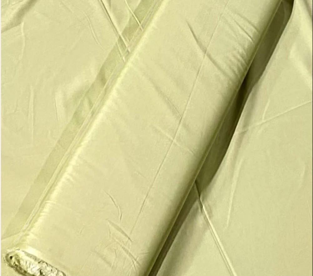 Luxury Lemon Yellow Boski Suit – Premium Unstitched Men's Fabric