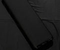 Luxury Jet Black Boski Fabric – Premium Unstitched Men's Suit | Classic & Timeless