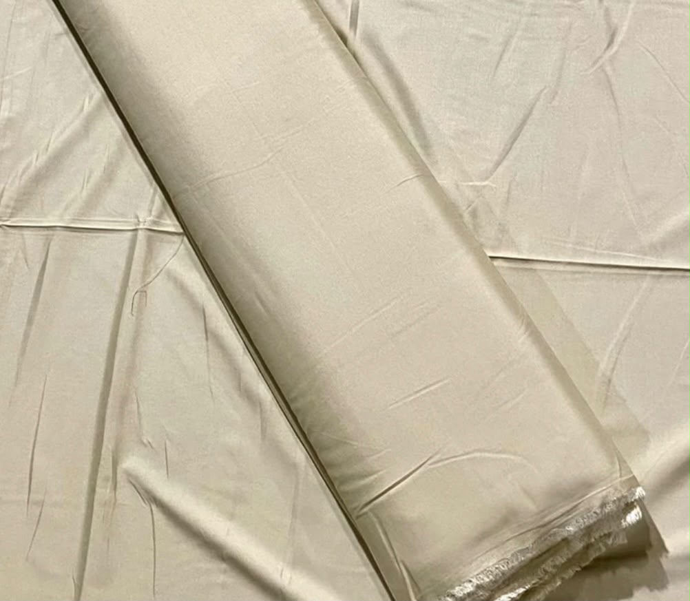Luxury Champagne Beige Wash & Wear Fabric – Premium Men's Unstitched Collection